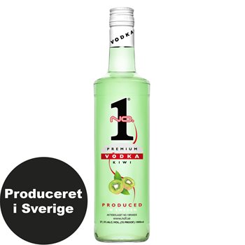 No.1 Premium Vodka Kiwi 37,5% 1 l.