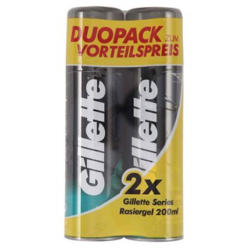 Gillette Barbergel Classic 200 ml. 2-pak