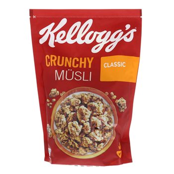 Kellogg's Crunchy Müsli Classic 450 g.