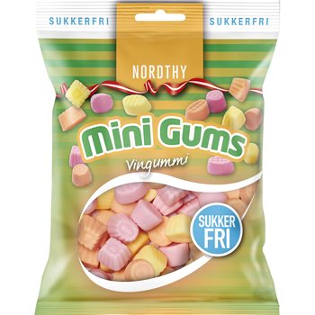 Nordthy Sukkerfrie Mini Gums 65g