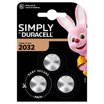 Duracell Simply CR2032 B3