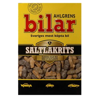 Ahlgrens Bilar Saltlakrits Box 390 g.