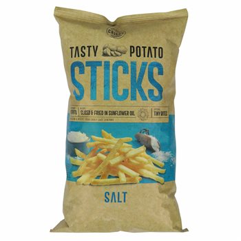 Crispy Sticks Salt 125 g.