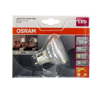 OSRAM LED STAR+  PAR16 2xD 50 non-dim 36° 4,5W/827 GU10