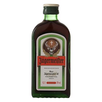 Jägermeister Lommelærke 35% 0,1 l.