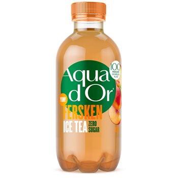 Aqua D'or Black Tea Fersken 20x0,3 l. pet