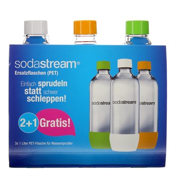 Sodastream Flasker 2 +1 gratis