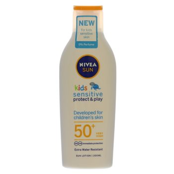 Nivea Kids Sensitive Lotion SPF50+ 200 ml.