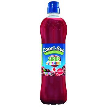 Capri-Sun Sirup + Vitaminer Kirsebær 600ml
