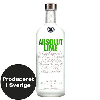 Absolut Lime 40% 1 l.