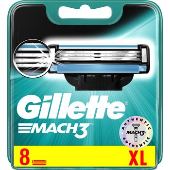 Gillette Mach3 Barberblade 8-pak