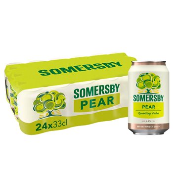 Somersby Pear - 4,5% cider, 24x33cl dåse