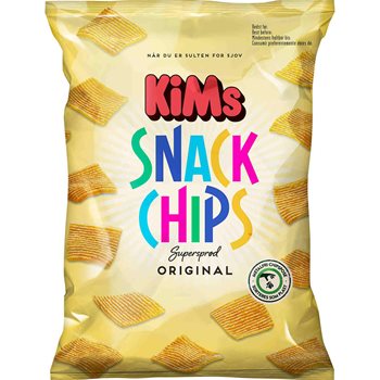 KiMs Snack Chips Original 160 g.