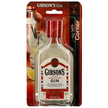 Gibson's Gin 37,5% 0,2 l.