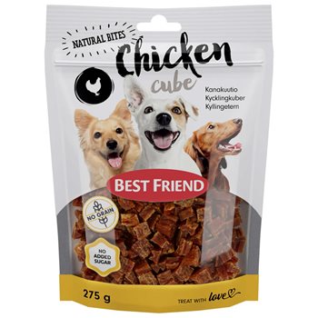 Best Friend Natural Bites Chicken Cube 275g