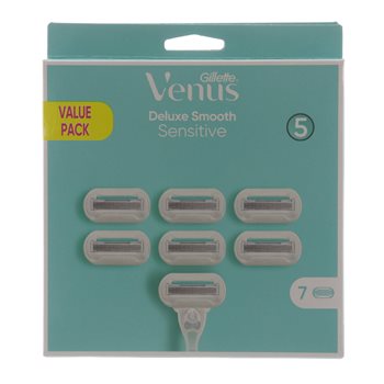Gillette Venus Deluxe Smooth Sensitive 7ct LP