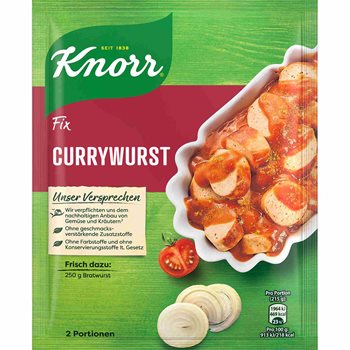 Knorr Fix Currywurst 36 g