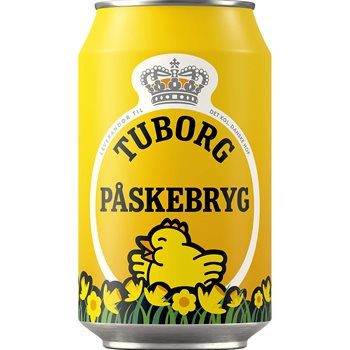 Tuborg Påskebryg - påskeøl 5,4%, øl, 24x33cl. dåse