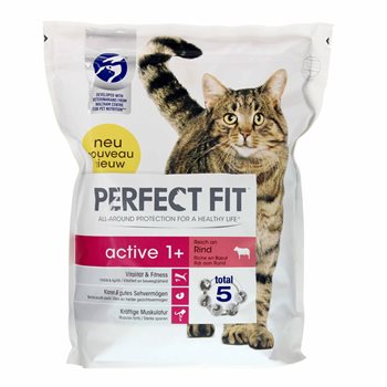 Perfect Fit Cat Active med oksekød 1,4 kg