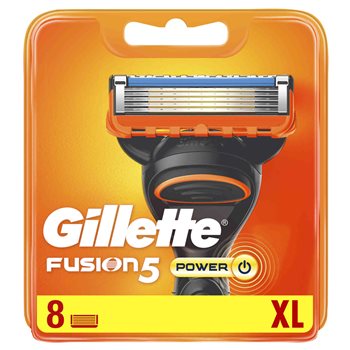 Trives Seminar lav lektier Gillette Fusion Power 8 Blade - Grænsehandel til billige priser
