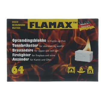 FLAMAX Optændingsblokke 64 stk.