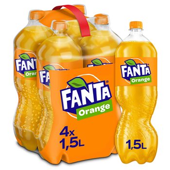 Fanta Orange 4 x 1,5 l. PET