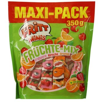 Fritt Maxi Früchte Mix 350 g.
