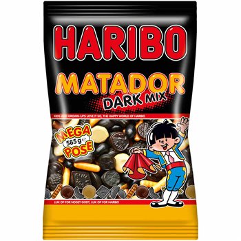Haribo Matador Mix Dark 585 g