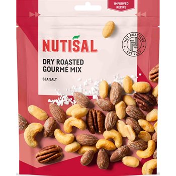 Nutisal Dry Roasted Gourme Mix Salt 175 g