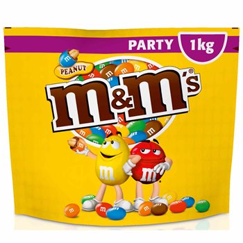 M&M's Peanut Party Pack 1kg