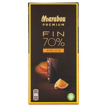 Marabou Premium Mørk Orange 100 g