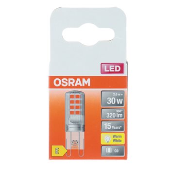 OSRAM LED STAR  PIN  CL 30W non-dim  2,6W/827 G9
