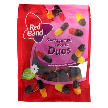 Red Band Fruchtgummi Lakritz Duos 200g