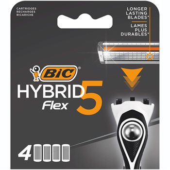 BIC Hybrid Flex 5 blade 4-pak