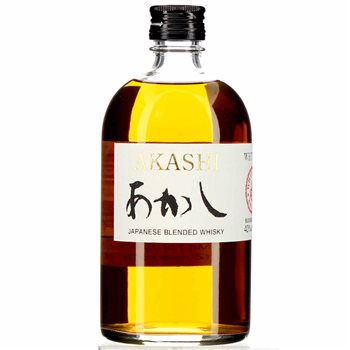 Akashi Blended Japanese Blended WhiskyGiftbox 40% 0,5 l.