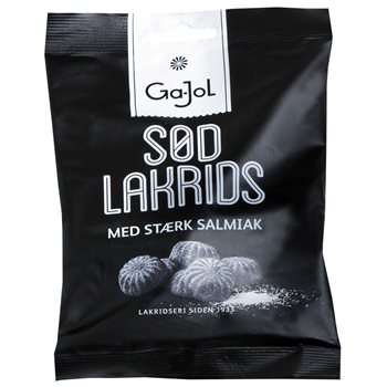 Ga-Jol Lakrids Sød & Salmiak 140 g.