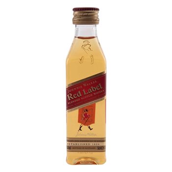 Johnnie Walker Red Label Miniatureflaske 40% 0,05 l.