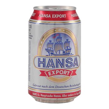 Hansa Export 5% 24x0,33 l.