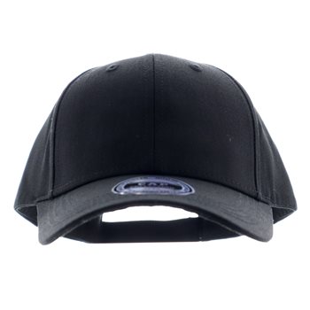 C2143 Baseball Cap w/Velcro Band Black One Size