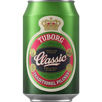 Tuborg Classic - 4,6% øl, 24x33cl. dåse