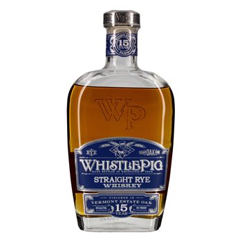 Whistle Pig 15Y - Vermont Estate Oak 46% 0,7 l.