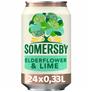 Somersby Elderflower - hyldeblomst cider 4,5%, 24x33cl. dåse