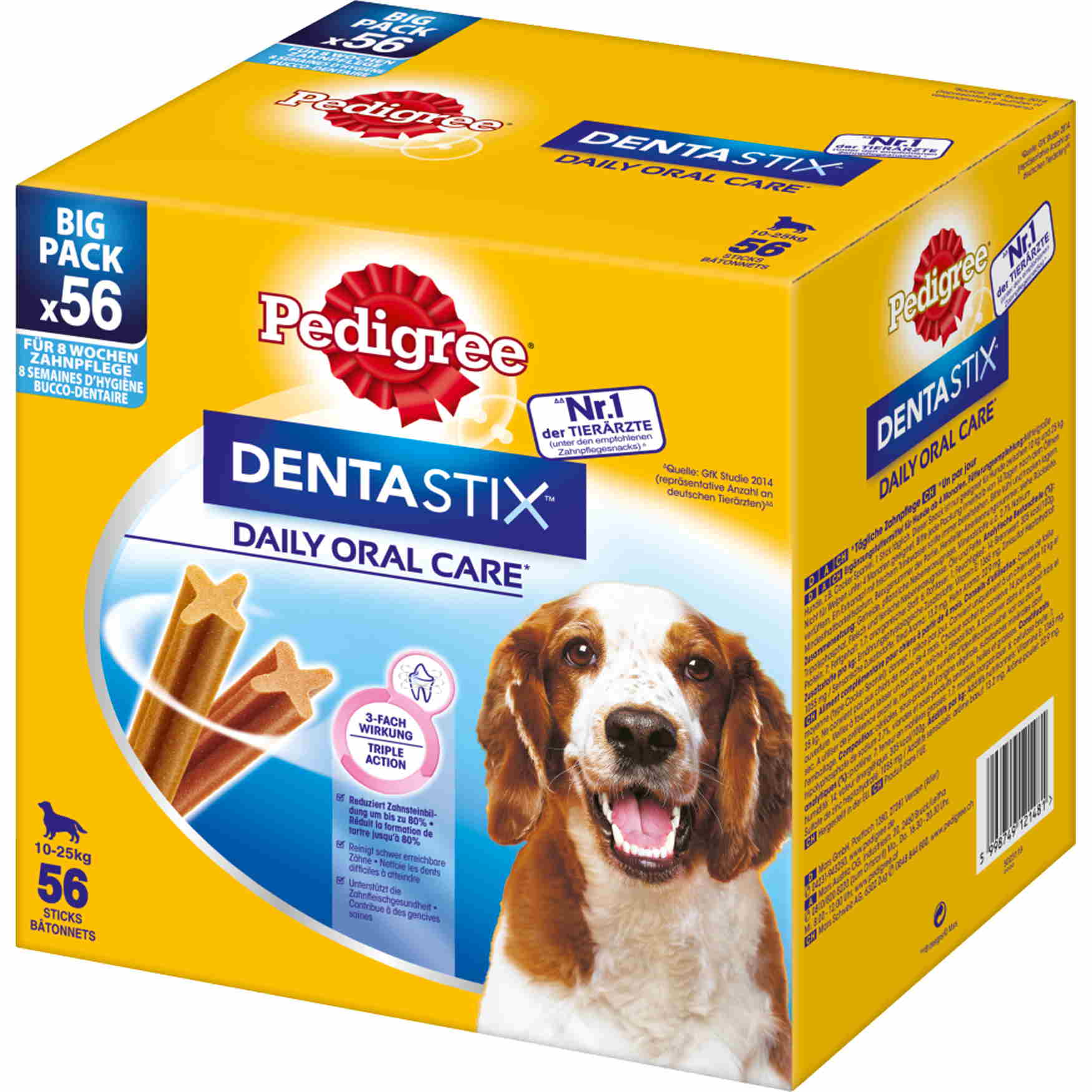 Pedigree Dentastix Til Mellem Hunde 56 Stk - Grænsehandel billige priser