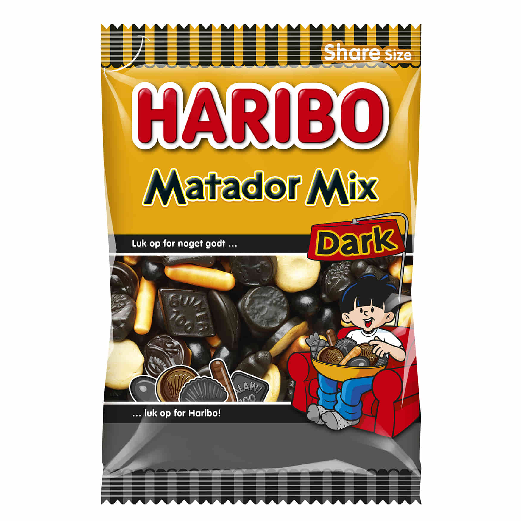 kasseapparat rørledning effektivt Haribo Matador Mix Dark 350 g - Grænsehandel til billige priser