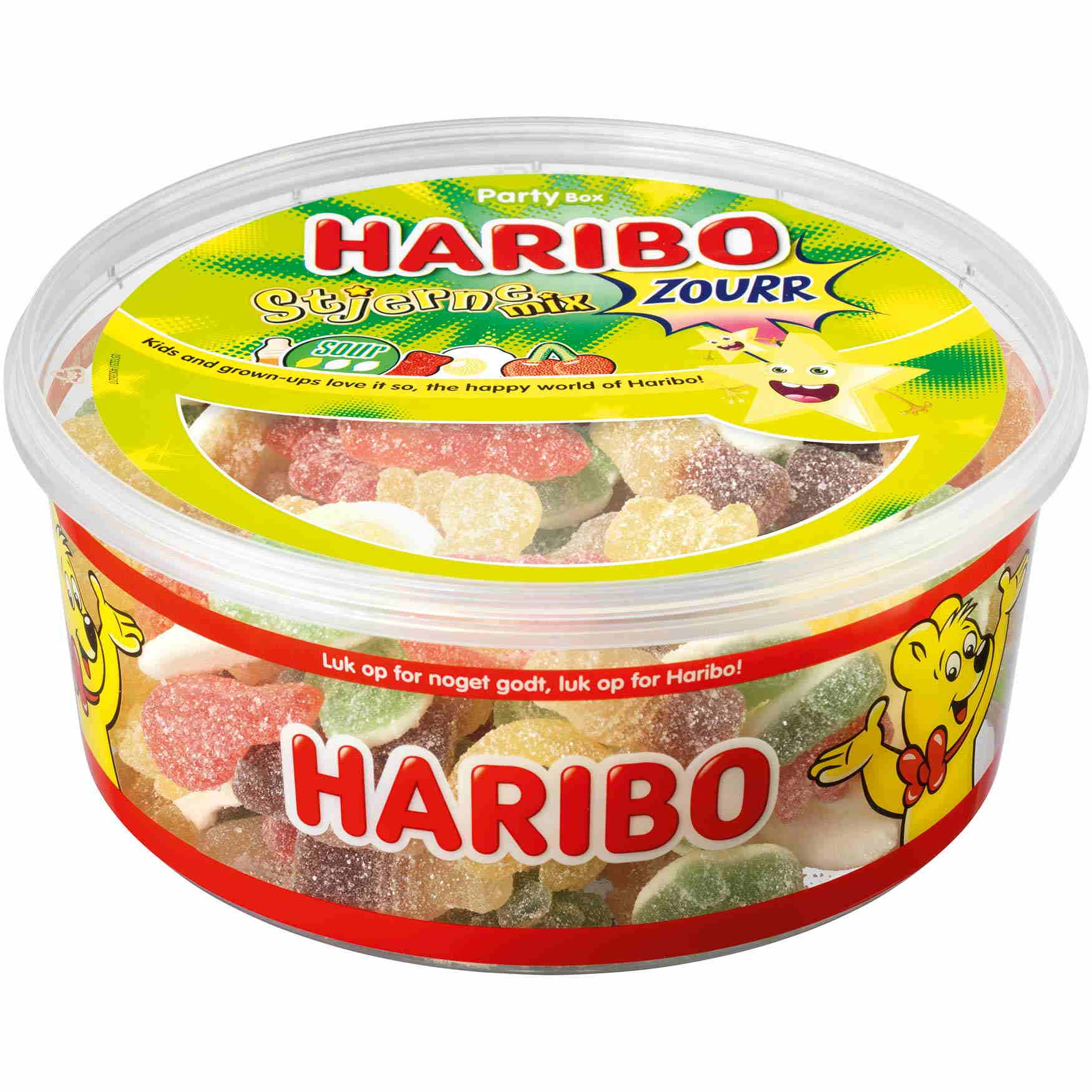 fløjte specielt Sidst Haribo Stjerne Mix Sour 900 g - Grænsehandel til billige priser