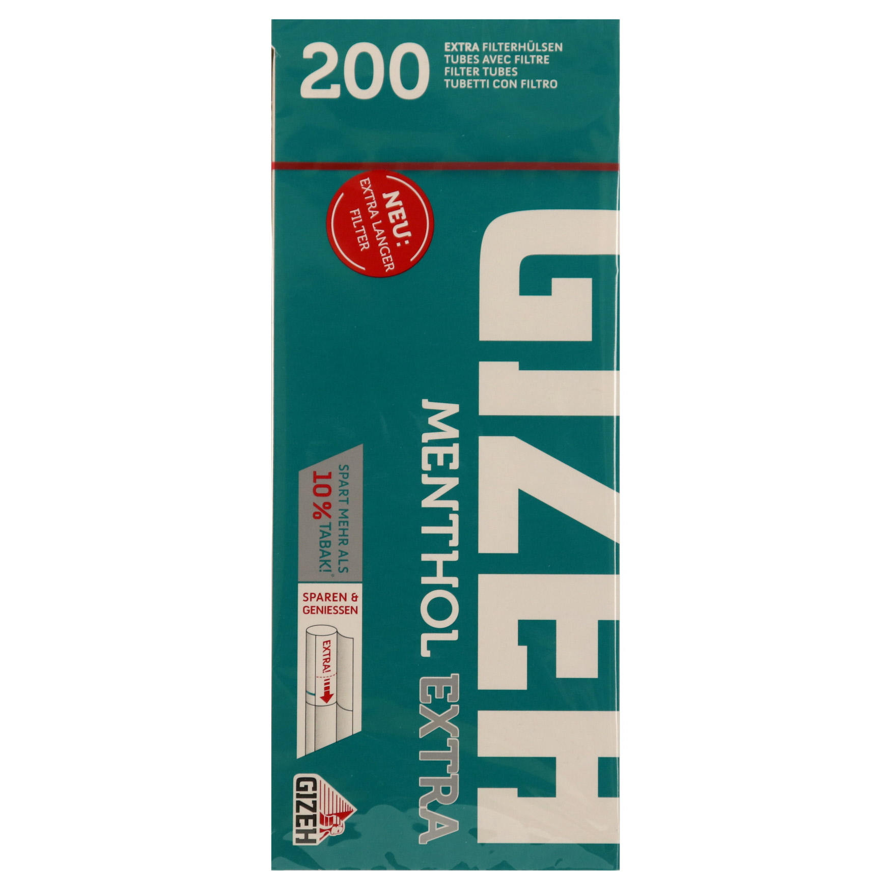 Gizeh Menthol Extra Hülsen 200 Stk.